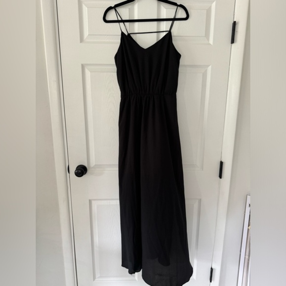 The limited black tank maxi dress
